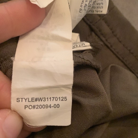 Prana sz 4 Olive Army Green Halle Skort Women's Skirt Hiking Athletic Golf - Picture 8 of 8